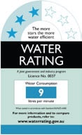 WELS 3 Star Water Rating