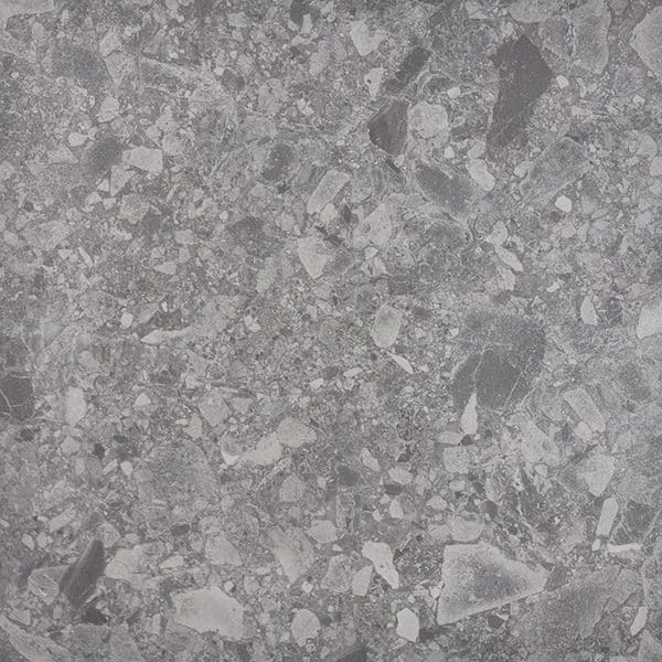 Terrazzo Grey Concrete Look Internal Matte tiles 600x600